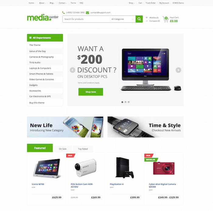 MediaCenter Theme