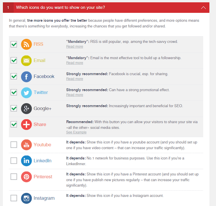 Social Media Share Buttons