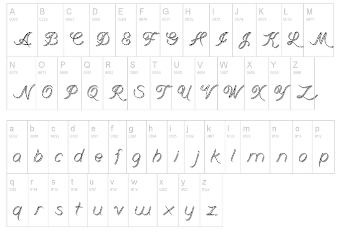 fancy cursive calligraphy fonts