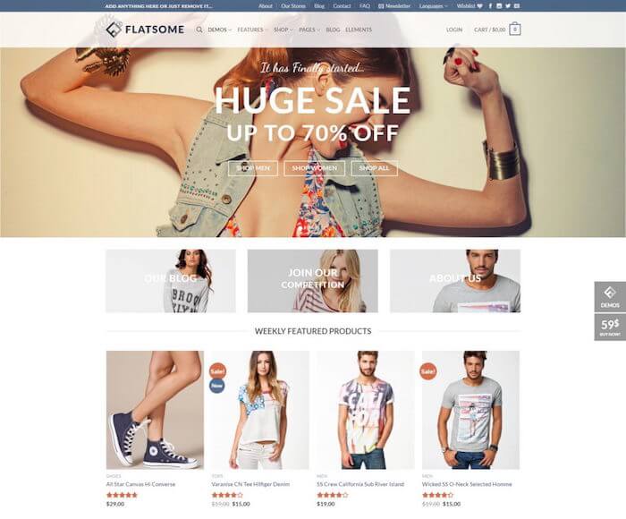 Flatsome WooCommerce Theme