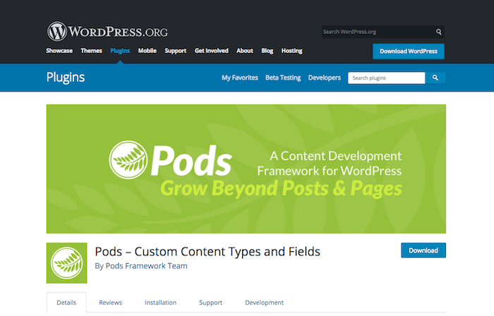 Pods