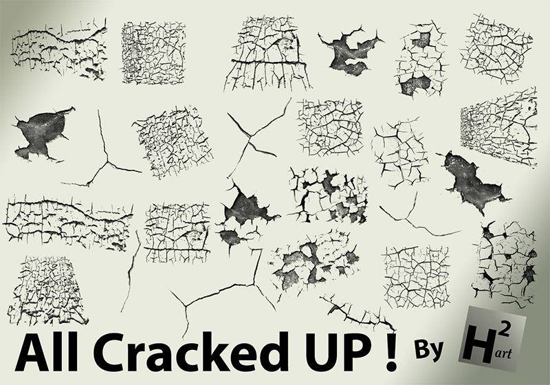 150 Cracked Brush Pack 2