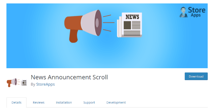 news-announcemnet-sroll