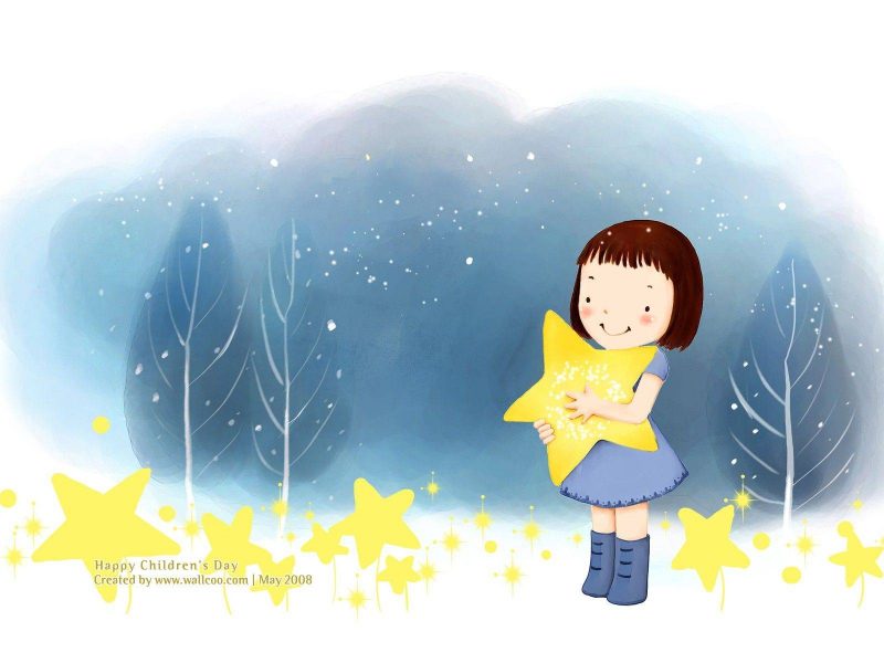 Star Girl Wallpaper