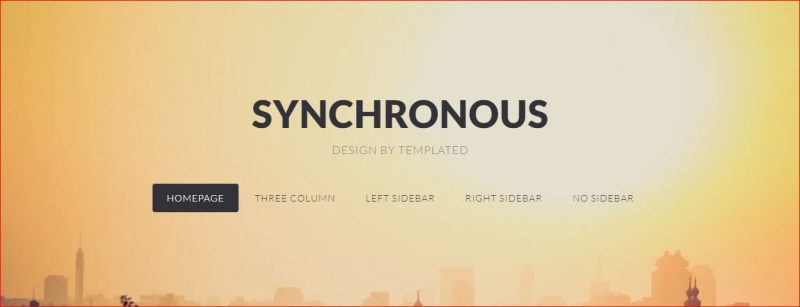 Synchronous Template