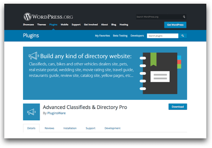 Advanced Classifieds & Directory Pro