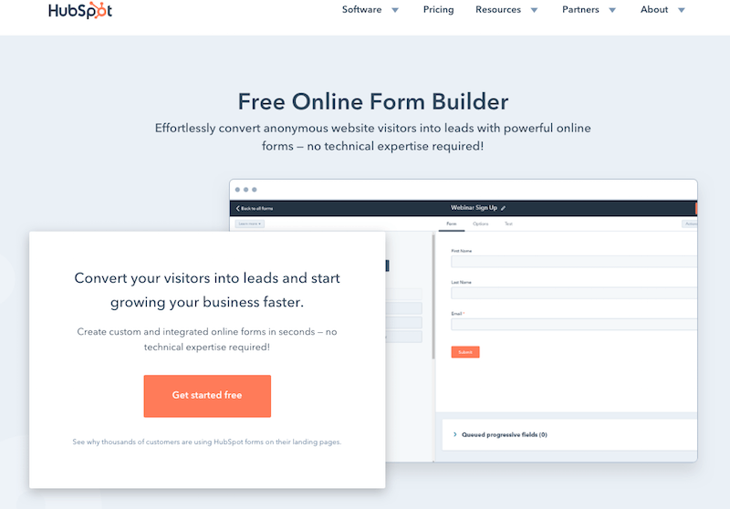 Free Online Form Builder