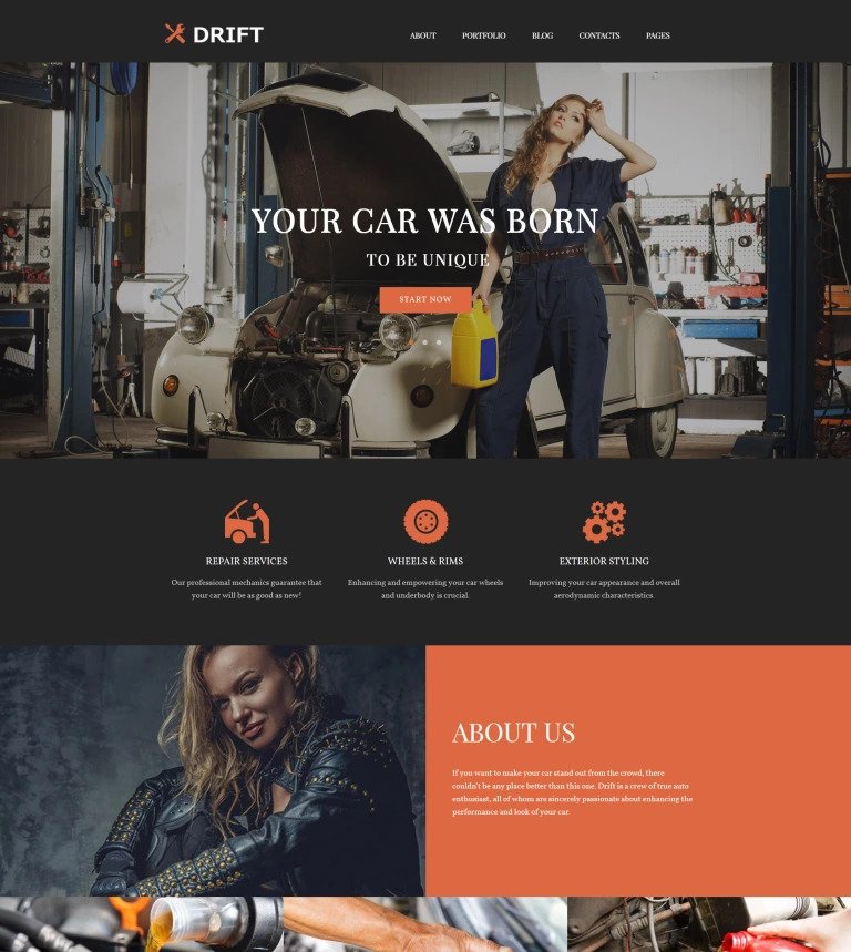 Drift WordPress Theme