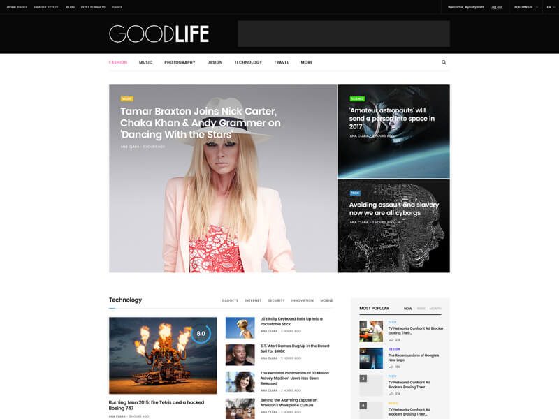 GoodLife Theme