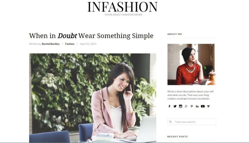 infashion theme