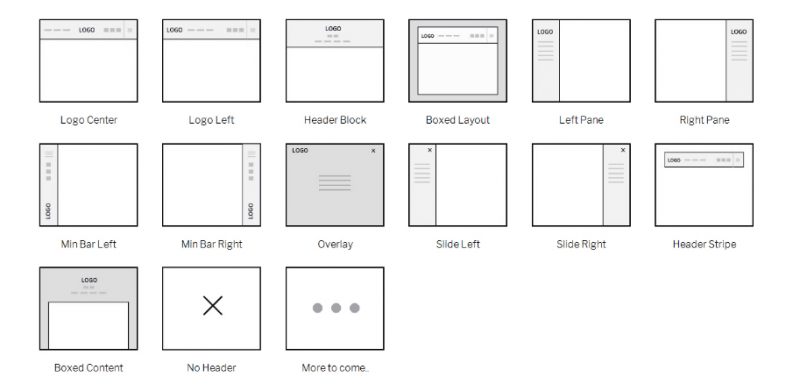 layout options