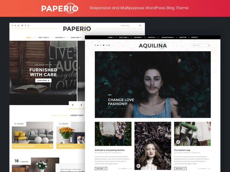 Paperio WordPress Theme