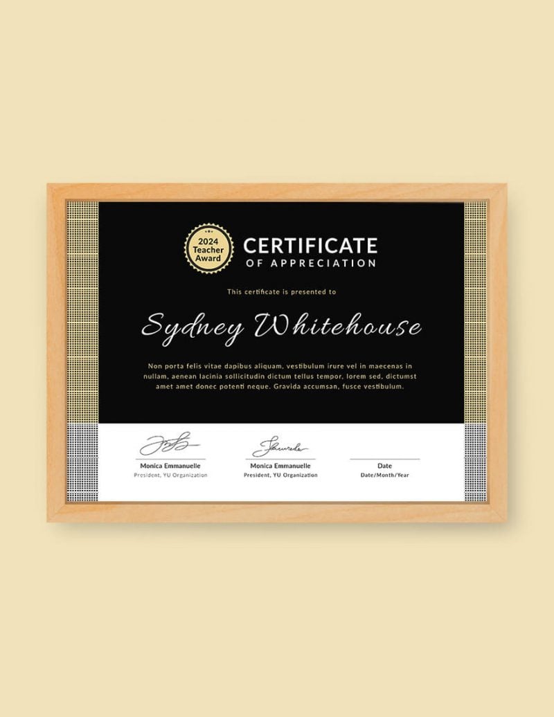 20 Best Certificate Templates 20 For Beautiful Certificate Templates