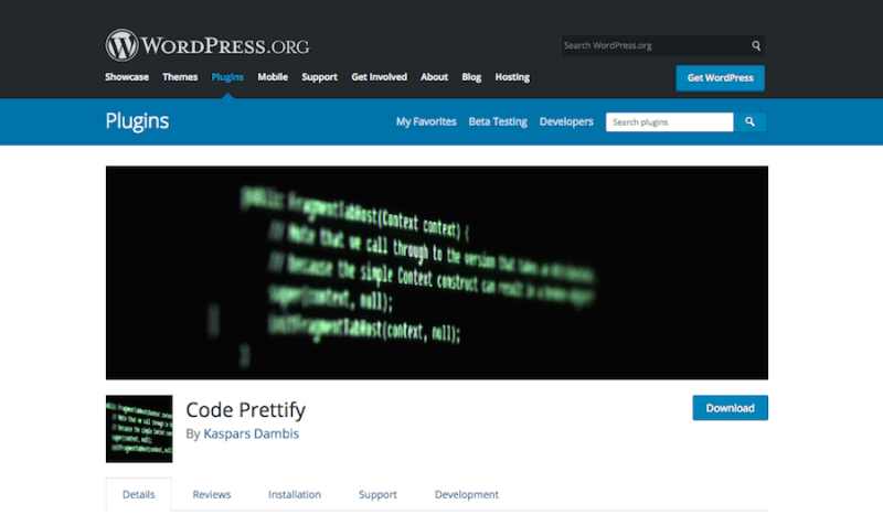 Code Prettify