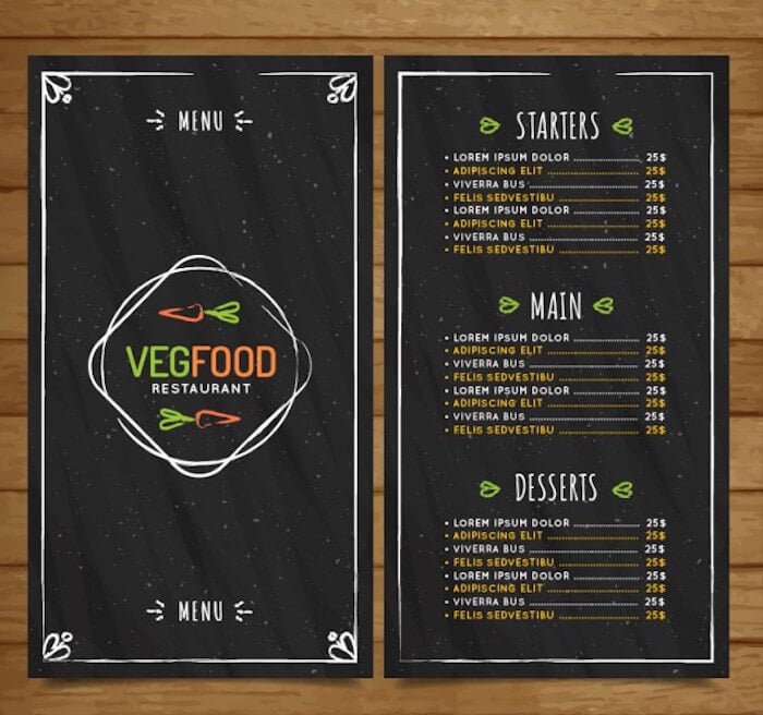 Download 50+ Best Free Restaurant Menu Mockup Templates 2021