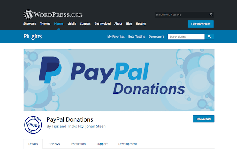 PayPal Donations