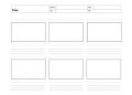 100+ Best Storyboard Templates Collection 2024 | Begindot