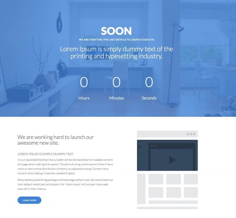 20 Best Free Bootstrap Coming Soon HTML5 Website Templates 2024 | BeginDot