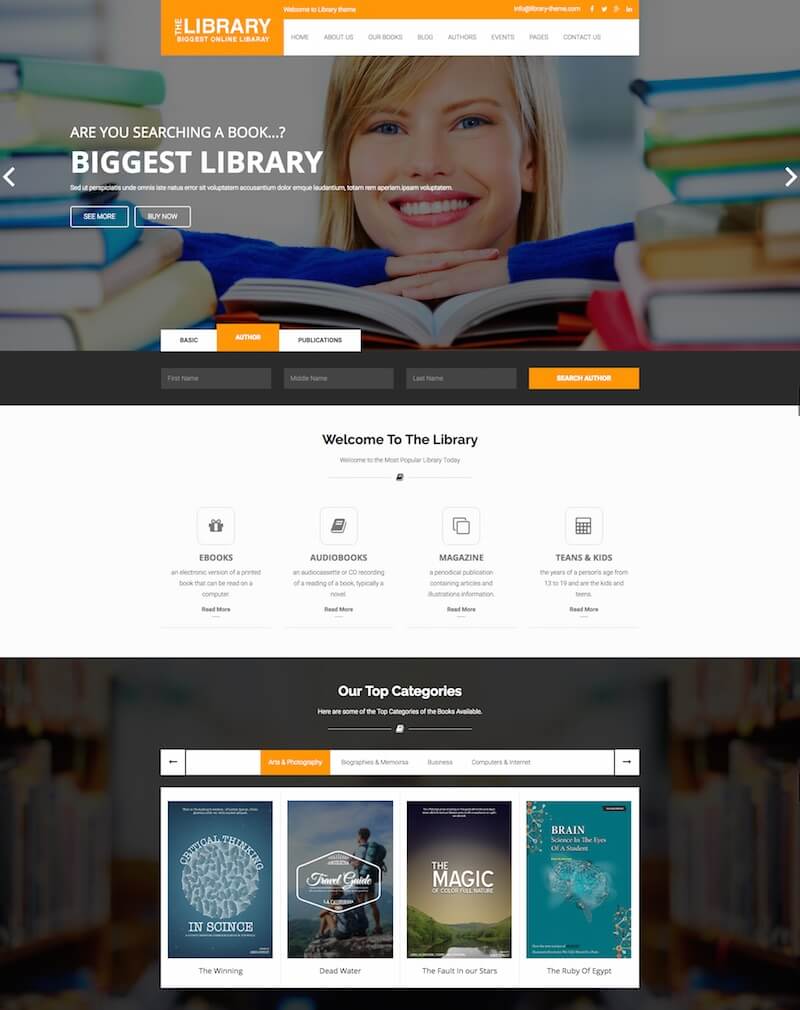 book review html template