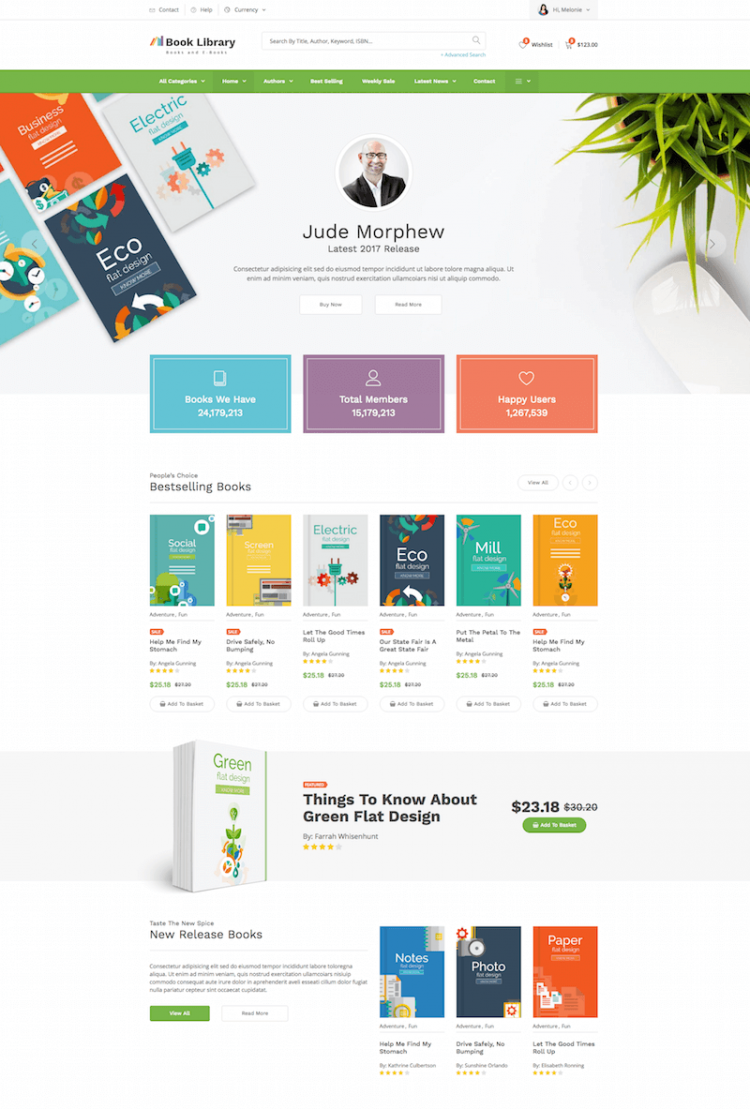 20 Best Book Website Templates 2023 Begindot