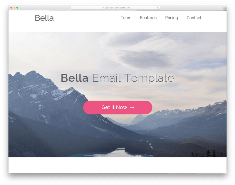 Bella Email Template