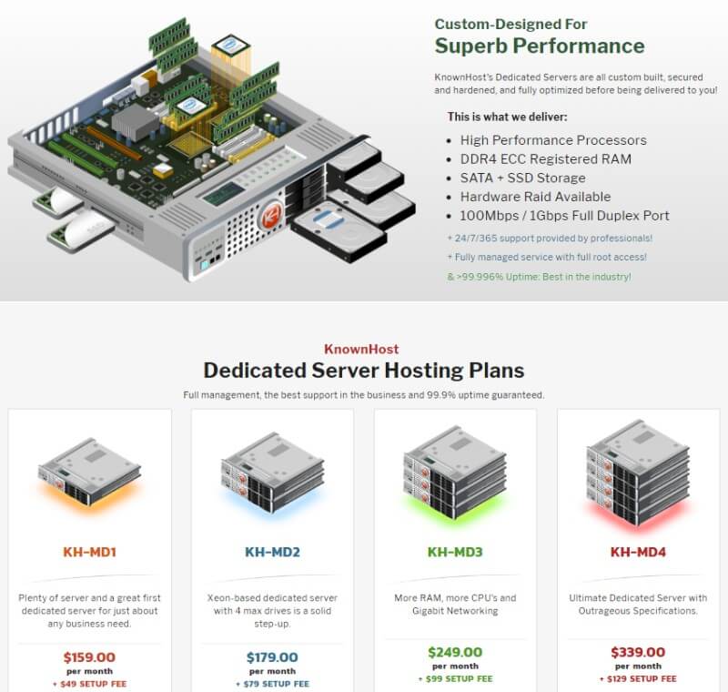 Managed Dedicated Servers