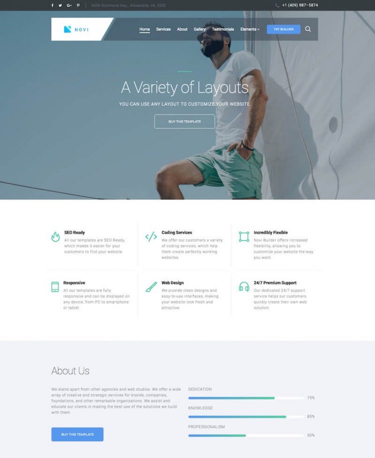 20 Best Html Consulting Business Website Templates 2024 