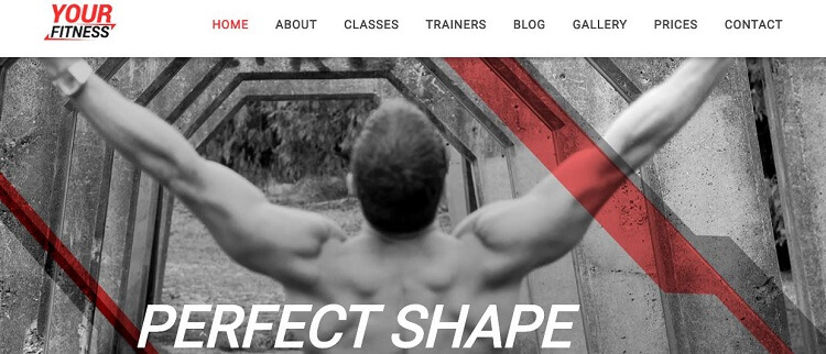 YourFitness Joomla Template 