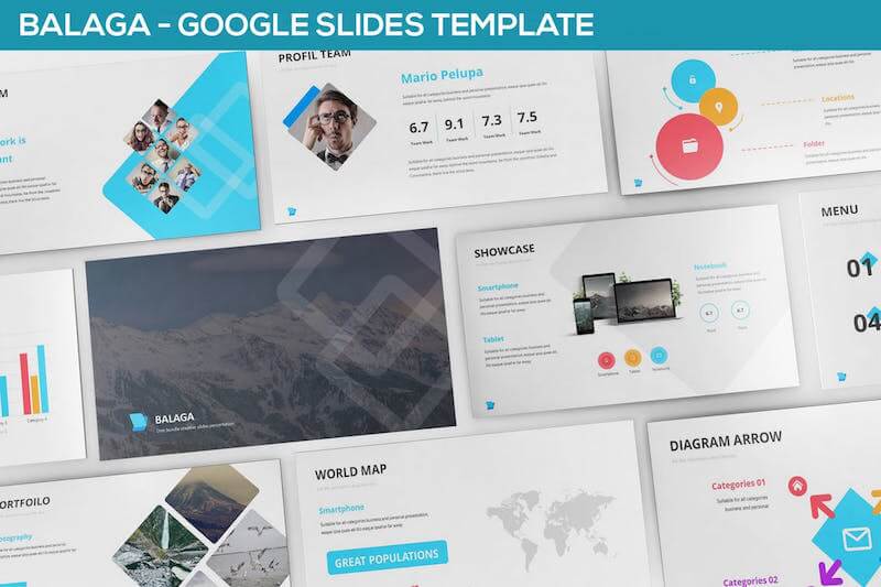 Balaga Google Slide Template