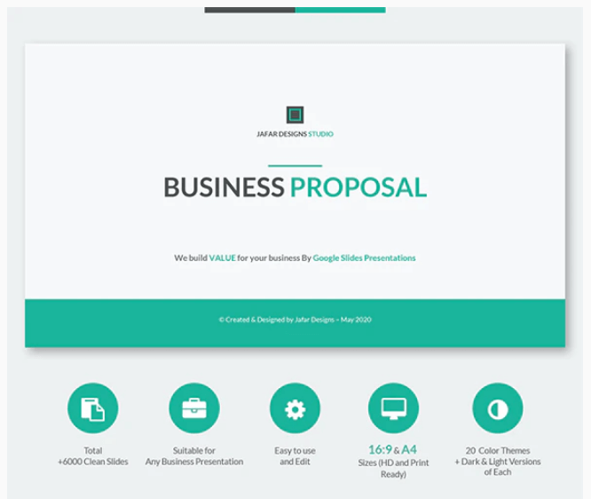 Business Proposal Google Slides Template