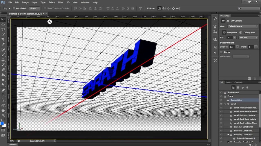 Elevate or Extrude an Image